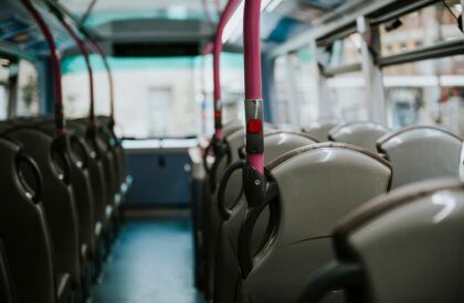 lesiones en el transporte público